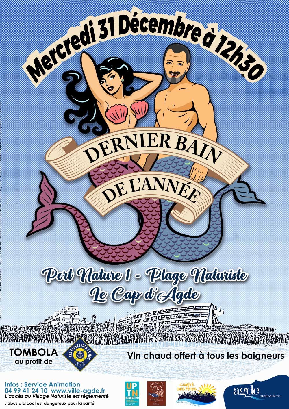 Dernier bain de l'année